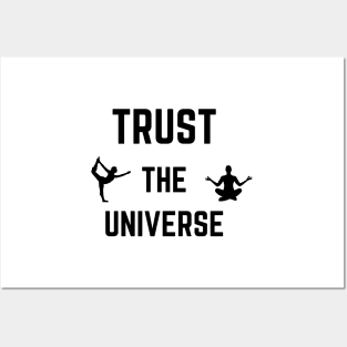 Trust the Universe - Yoga Design Posters and Art